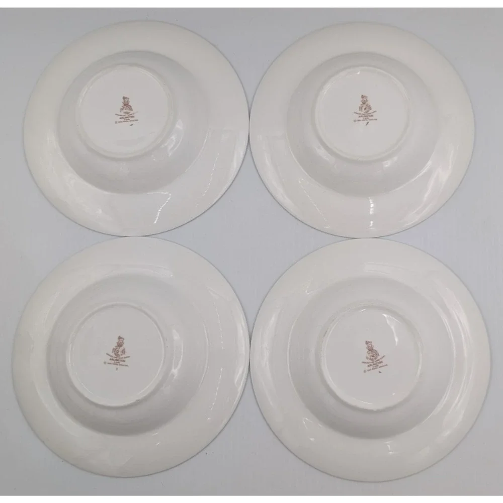 Royal Doulton Arlington Rimmed Soup Bowl Set of 10 Bowls 8